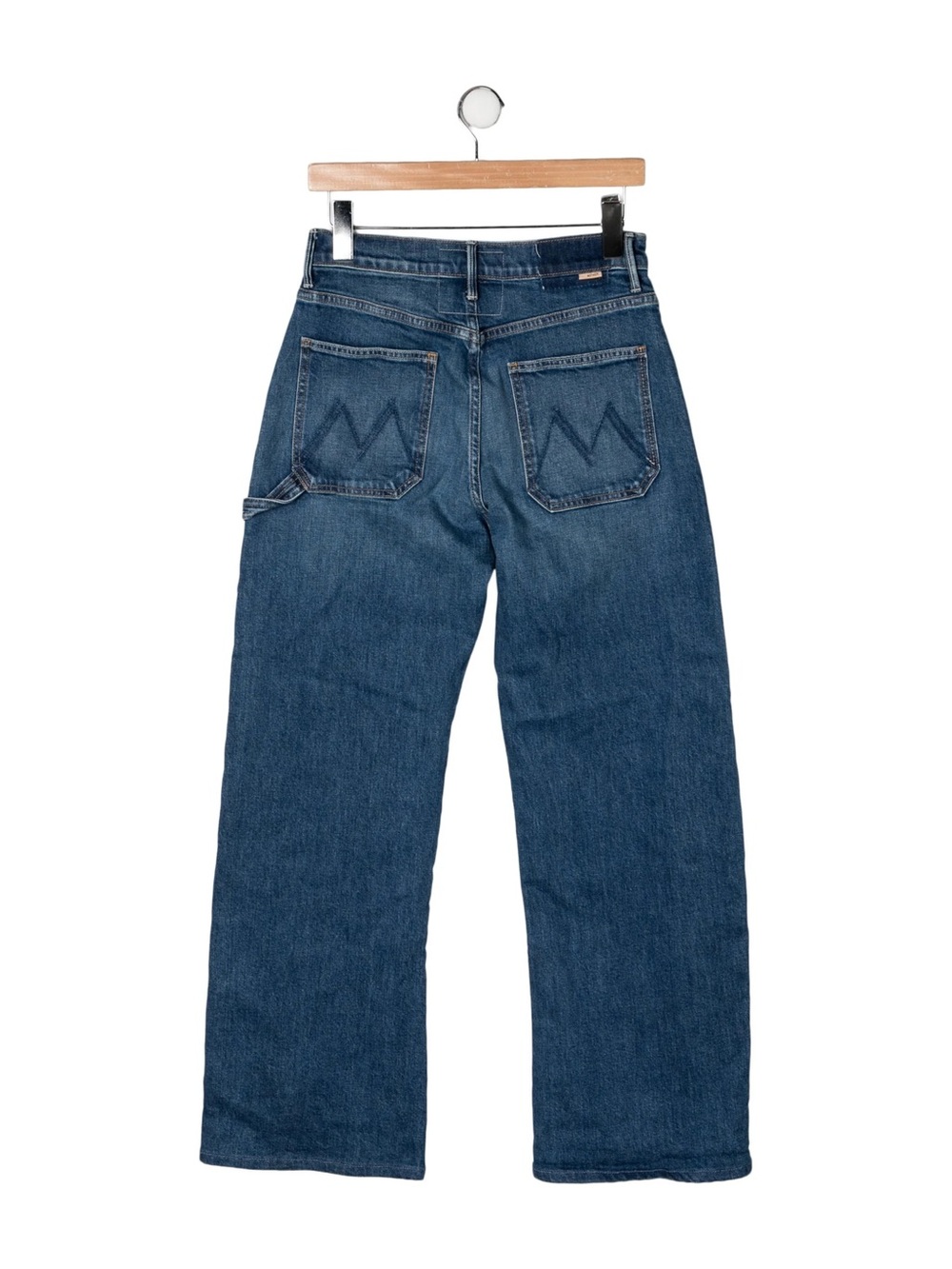 NWT Mother Superior The Lasso Utility Sneak high-rise jeans size 31 - Picture 6 of 11